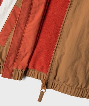 Blouson fin à capuche avec doublure polaire bébé garçon vue3 - GEMO(BEBE DEBT) - GEMO