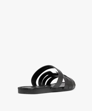 Sandales plates avec large bride femme - Follow Me vue4 - FOLLOW ME - GEMO