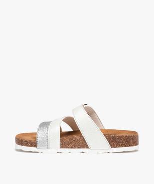 Mules fille à brides pailletées et irisées vue3 - GEMO (ENFANT) - GEMO