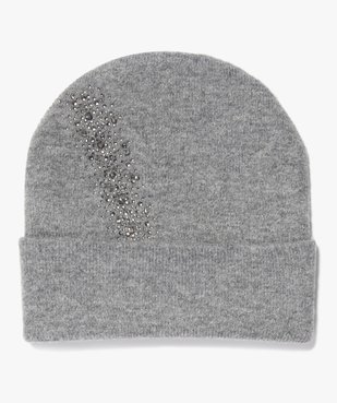 Bonnet femme en laine avec décor strass vue1 - GEMO (ACCESS) - GEMO