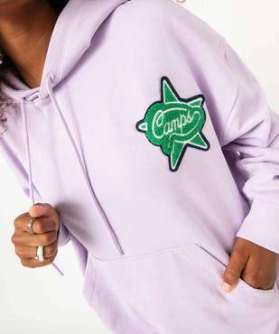Sweat oversize à capuche femme - Camps United vue5 - CAMPS UNITED - GEMO