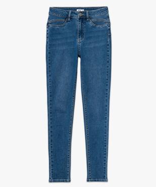 Jean skinny effet push-up taille haute femme vue4 - GEMO(FEMME PAP) - GEMO