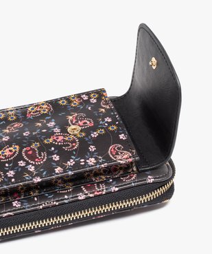 Pochette à motifs fleuris femme vue4 - GEMO (ACCESS) - GEMO
