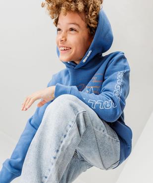Sweat à capuche avec motif manga garçon - Dragon Ball Z vue2 - DRAGON BALL Z - GEMO