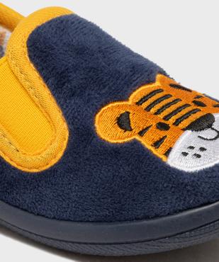 Chaussons en velours forme pantoufles imprimés garçon vue6 - GEMO (ENFANT) - GEMO