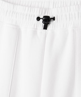 Pantalon de jogging avec poches à rabat sur les cuisses fille vue2 - GEMO 4G FILLE - GEMO