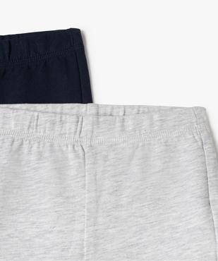Legging bébé garçon en maille fine (lot de 2) vue2 - GEMO(BEBE DEBT) - GEMO