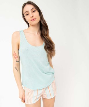 Short de pyjama femme ample et fluide à motifs vue5 - GEMO(HOMWR FEM) - GEMO