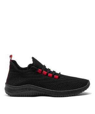 Baskets homme unies et souples en mesh  vue1 - GEMO (SPORTSWR) - GEMO