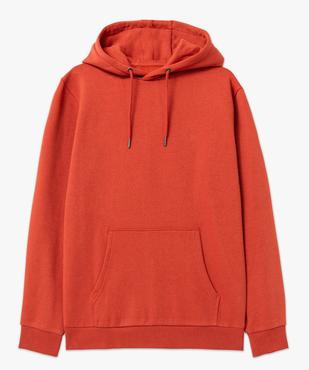 Sweat à capuche intérieur molletonné homme vue4 - GEMO 4G HOMME - GEMO