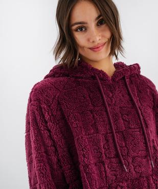 Veste d'intérieur polaire femme - LuluCastagnette vue2 - LULUCASTAGNETTE - GEMO