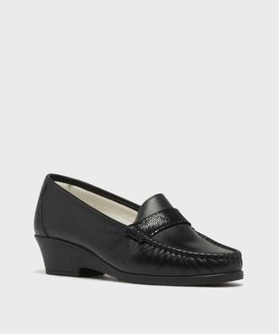 Mocassins confort dessus cuir femme vue2 - G'FLEX GEMO FOR GOOD - GEMO