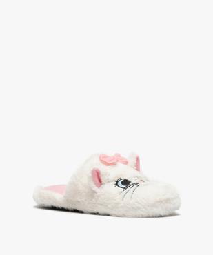 Chaussons femme mules plates en peluche – Les Aristochats vue2 - ARISTOCHATS - GEMO