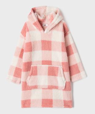 Chemise de nuit polaire fille vue1 - GEMO (ENFANT) - GEMO