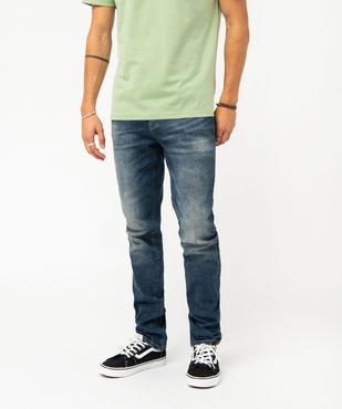 Jean slim délavé homme vue2 - GEMO (HOMME) - GEMO