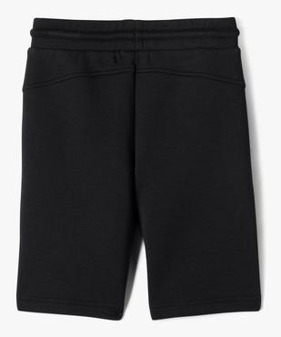 Bermuda en maille douce et extensible à taille élastiquée garçon vue3 - GEMO (ENFANT) - GEMO