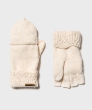 Mitaines moufles tricot fille - LuluCastagnette vue1 - LULU CASTAGNETT - GEMO