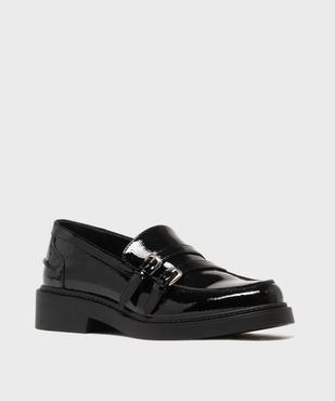 Mocassins vernis à épaisse semelle femme - Follow Me vue2 - FOLLOW ME - GEMO