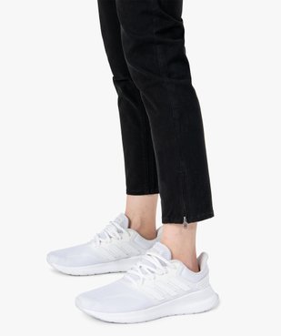 Jean femme coupe skinny 7/8ème avec bas zippés vue2 - GEMO (JEAN) - GEMO