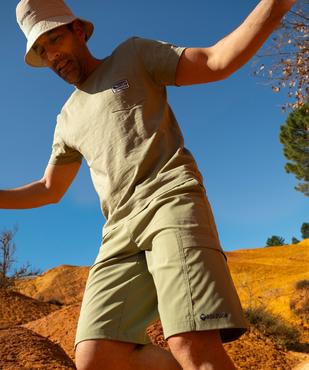 Bermuda technique multipoche en matière fine et légère homme - Roadsign vue7 - ROADSIGN D - GEMO