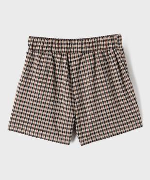 Short en maille fille vue3 - GEMO (ENFANT) - GEMO