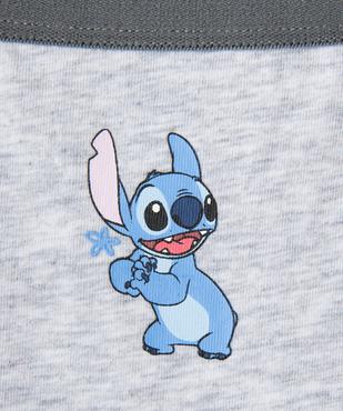 Shorties en coton stretch imprimé fille - Stitch (lot de 3) vue3 - LILO & STITCH - GEMO