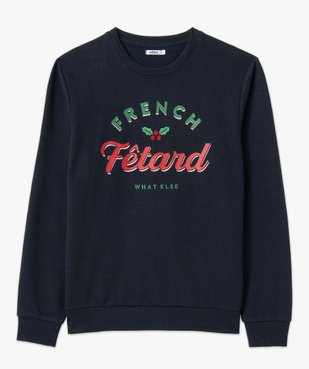 Sweat de Noël homme à message vue4 - GEMO (HOMME) - GEMO
