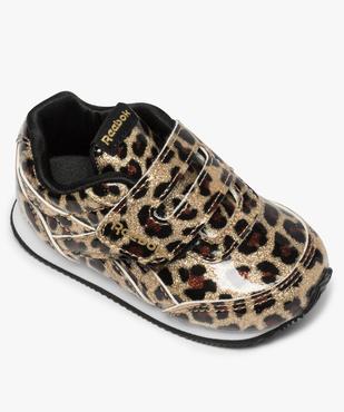 Baskets bébé fille vernies et pailletées - Reebok vue5 - REEBOK - GEMO