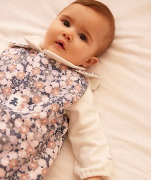 Gigoteuse TOG 3 en toile de coton imprimé fleuri – LuluCastagnette vue1 - LULUCASTAGNETTE - GEMO