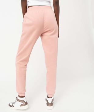 Pantalon de jogging femme avec intérieur molletonné vue3 - GEMO(FEMME PAP) - GEMO