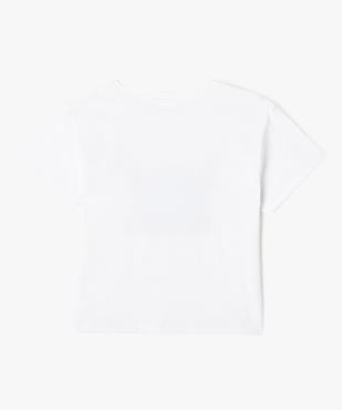 Tee-shirt à manches courtes avec motif Stitch fille - Disney vue3 - LILO & STITCH - GEMO