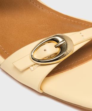 Mules à talon trapèze femme vue7 - FOLLOW ME - GEMO