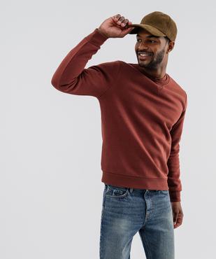 Sweat en molleton doux homme vue1 - GEMO 4G HOMME - GEMO