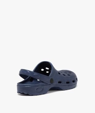 Sabots souples homme unis dessus perforé avec bride pivotante vue4 - GEMO (PLAGE) - GEMO