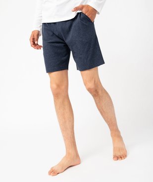 Short de pyjama en jersey à taille élastique homme vue2 - GEMO(HOMWR HOM) - GEMO