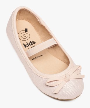 Ballerines fille brillantes à élastique vue6 - LOVELY WINGS - GEMO