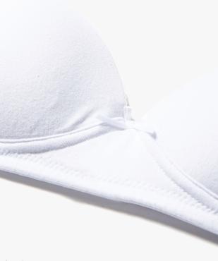 Soutien-gorge avec bonnets paddés fille vue2 - GEMO 4G FILLE - GEMO