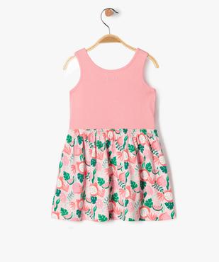 Robe sans manches effet 2-en-1 bébé fille vue3 - GEMO(BEBE DEBT) - GEMO