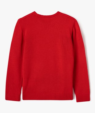 Pull en maille avec motif Noël garçon - Sonic the Hedgehog vue3 - SONIC - GEMO