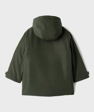 Parka à capuche avec doublure douillette garçon vue5 - GEMO 4G GARCON - GEMO