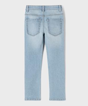 Jean Slim avec taille ajustable fille vue3 - GEMO 4G GARCON - GEMO