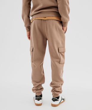 Pantalon de jogging coupe cargo homme vue3 - GEMO 4G HOMME - GEMO