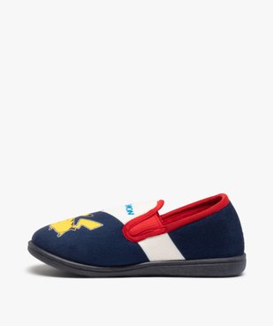 Chaussons garçon en velours ras imprimé - Pokémon vue3 - POKEMON - GEMO