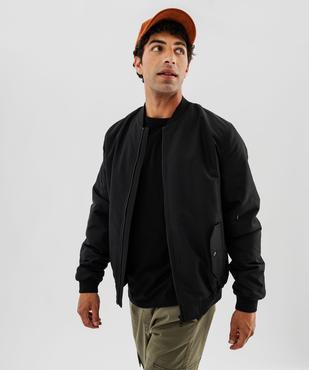 Blouson zippé style bombers homme vue12 - GEMO 4G HOMME - GEMO