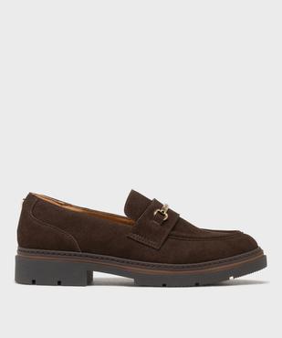 Mocassins en suédine femme - LuluCastagnette vue2 - LULUCASTAGNETTE - GEMO