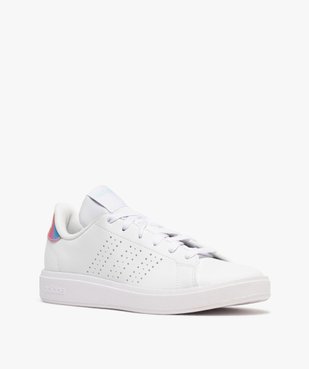 Baskets retro tennis unies à lacets femme – Adidas vue4 - ADIDAS - GEMO