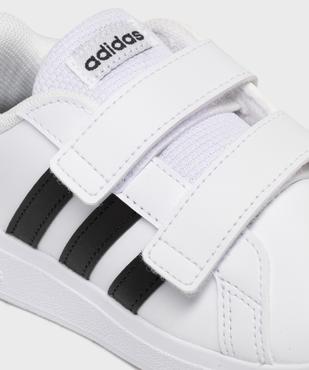 Baskets Grand Court 2.0 fermeture scratch bébé - Adidas vue6 - ADIDAS - GEMO