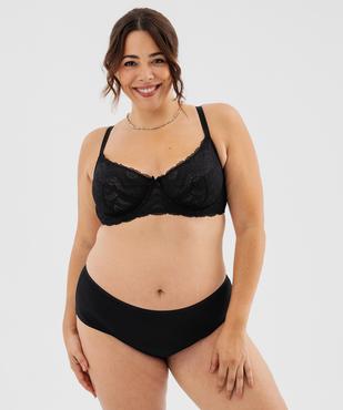 Soutien-gorge emboitant à armatures femme grande taille vue3 - GEMO(HOMWR FEM) - GEMO