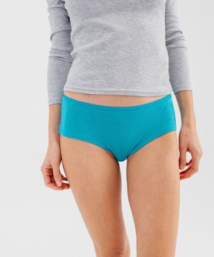 Shorty en maille côtelée femme (lot de 2) vue1 - GEMO 4G FEMME - GEMO