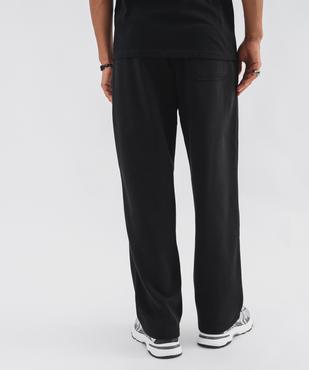 Pantalon de jogging en molleton à coupe droite homme vue2 - GEMO 4G HOMME - GEMO